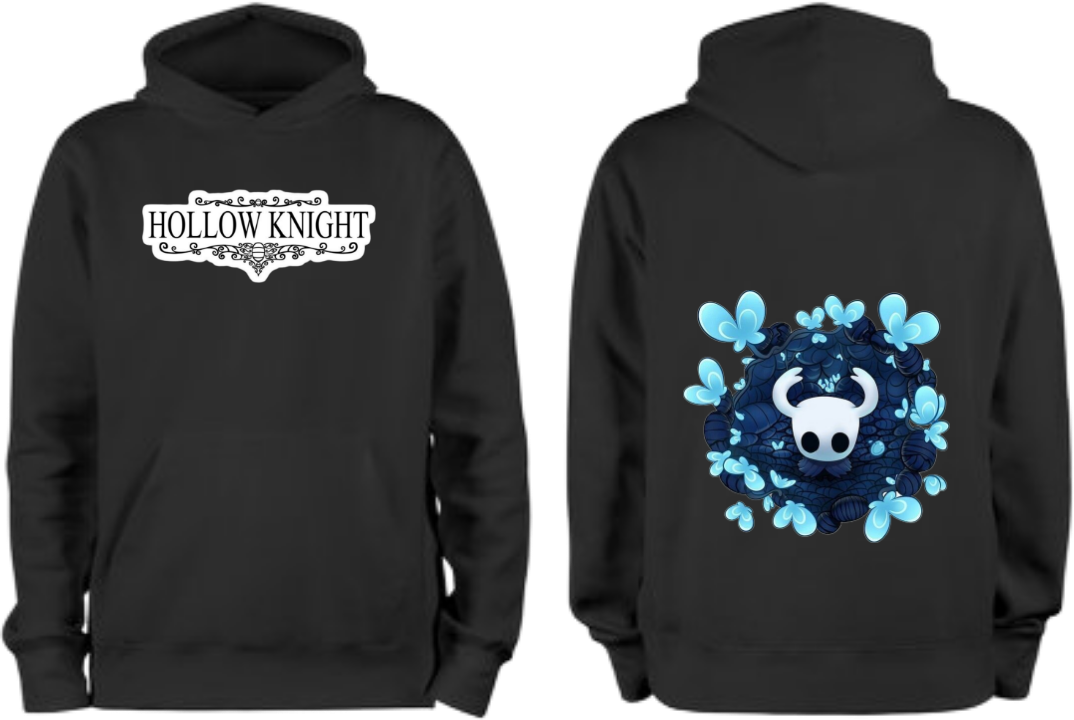 Hollow Knight One Size hoodie Black Back 3
