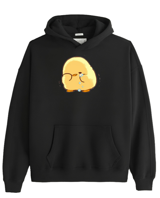 duck Oversize Hoodie Black 3