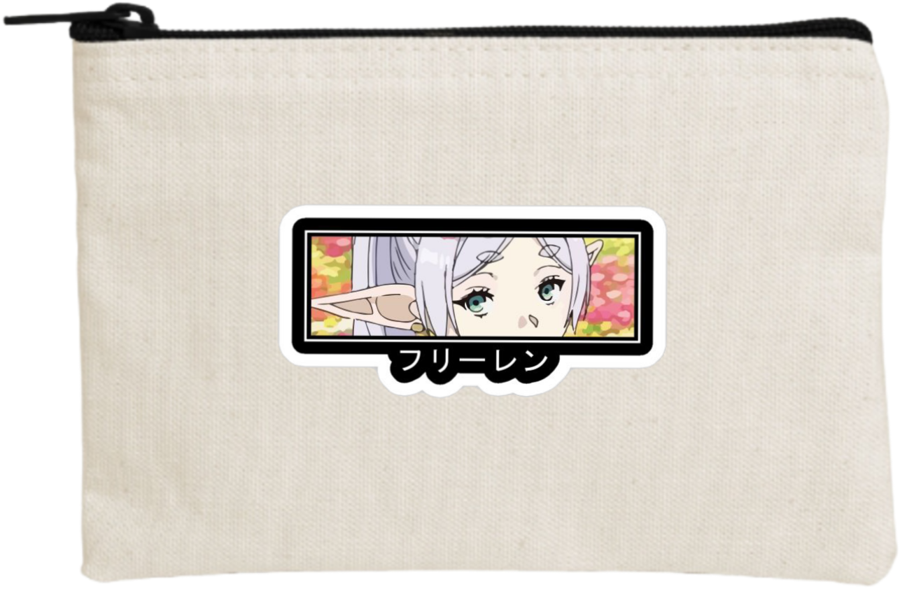 Frieren Beyond Journey's End wallet pencil case Beige 3