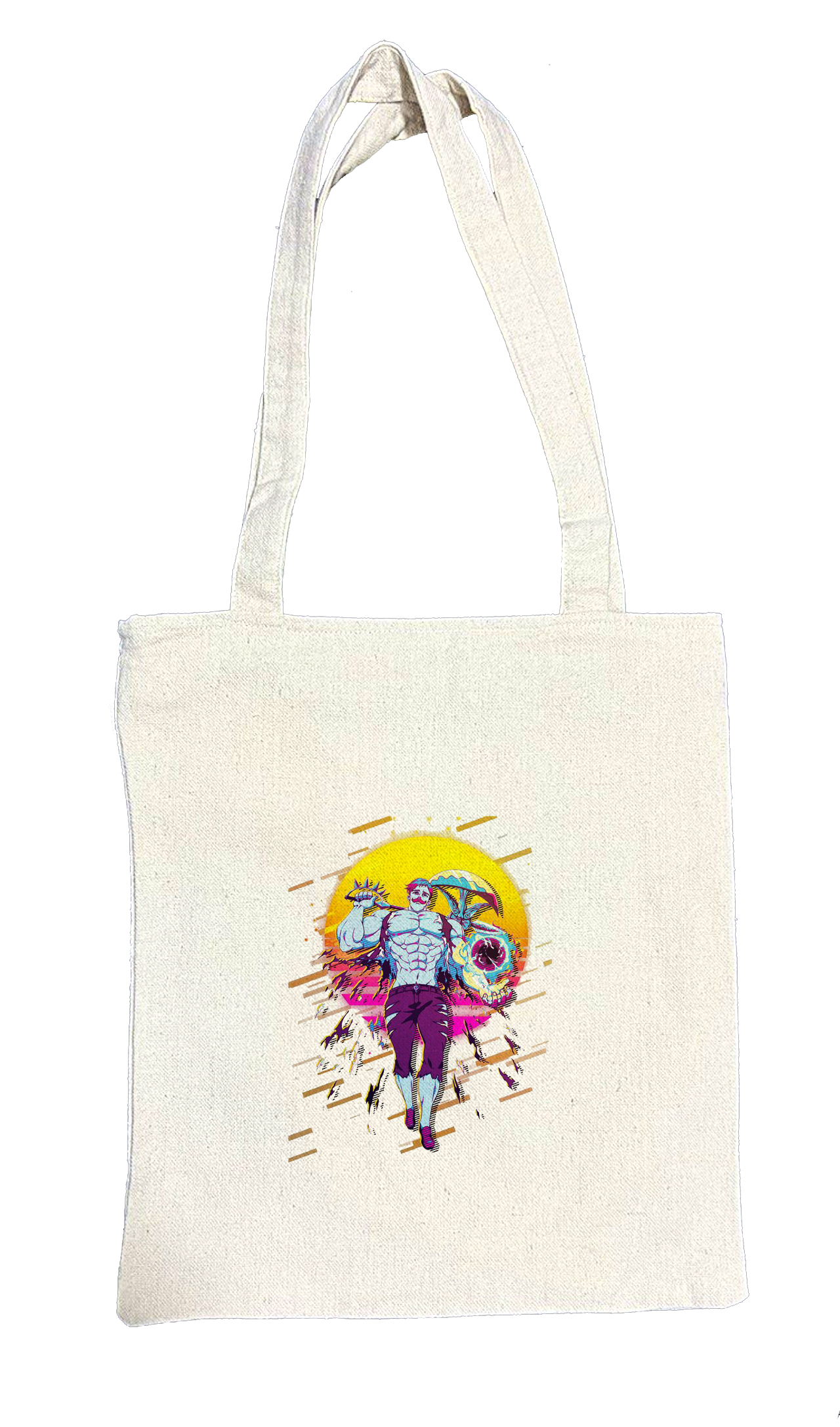 Anime Nanatsu no taizai seven deadly sins  tote bag White 3