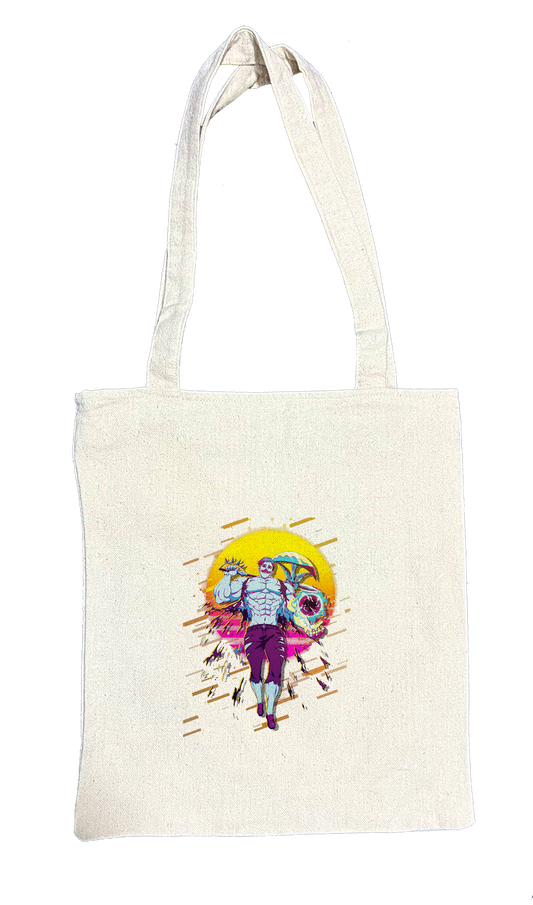 Anime Nanatsu no taizai seven deadly sins  tote bag White 3