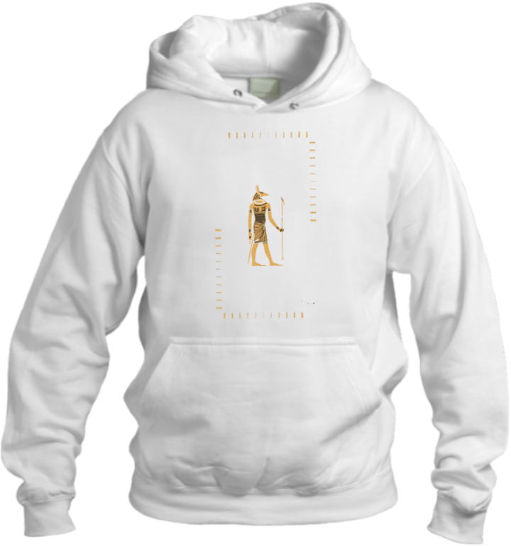 Egypt Over Size hoodie White 3