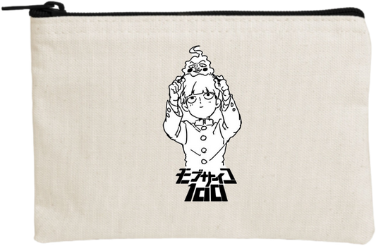 Mob Psycho 100 wallet pencil case Beige 3