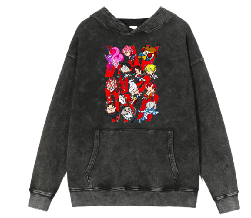 Dandadan One Size hoodie Washed 3
