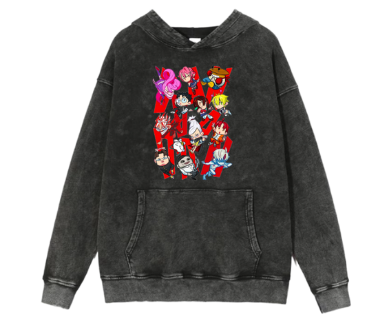 Dandadan One Size hoodie Washed 3