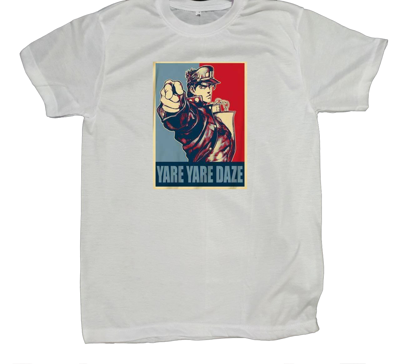 JoJo's Bizarre Adventure t- shirt fat White 3