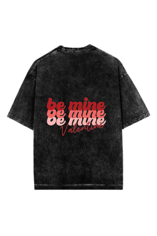 VaIentine coupIe One Size t- shirt Washed Back 3