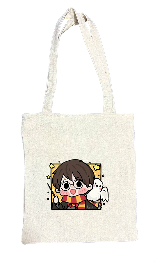 HARRY potter  tote bag beige 1R