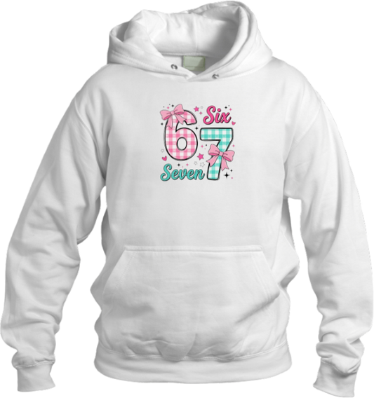 designs 67 Oversize Hoodie White 3