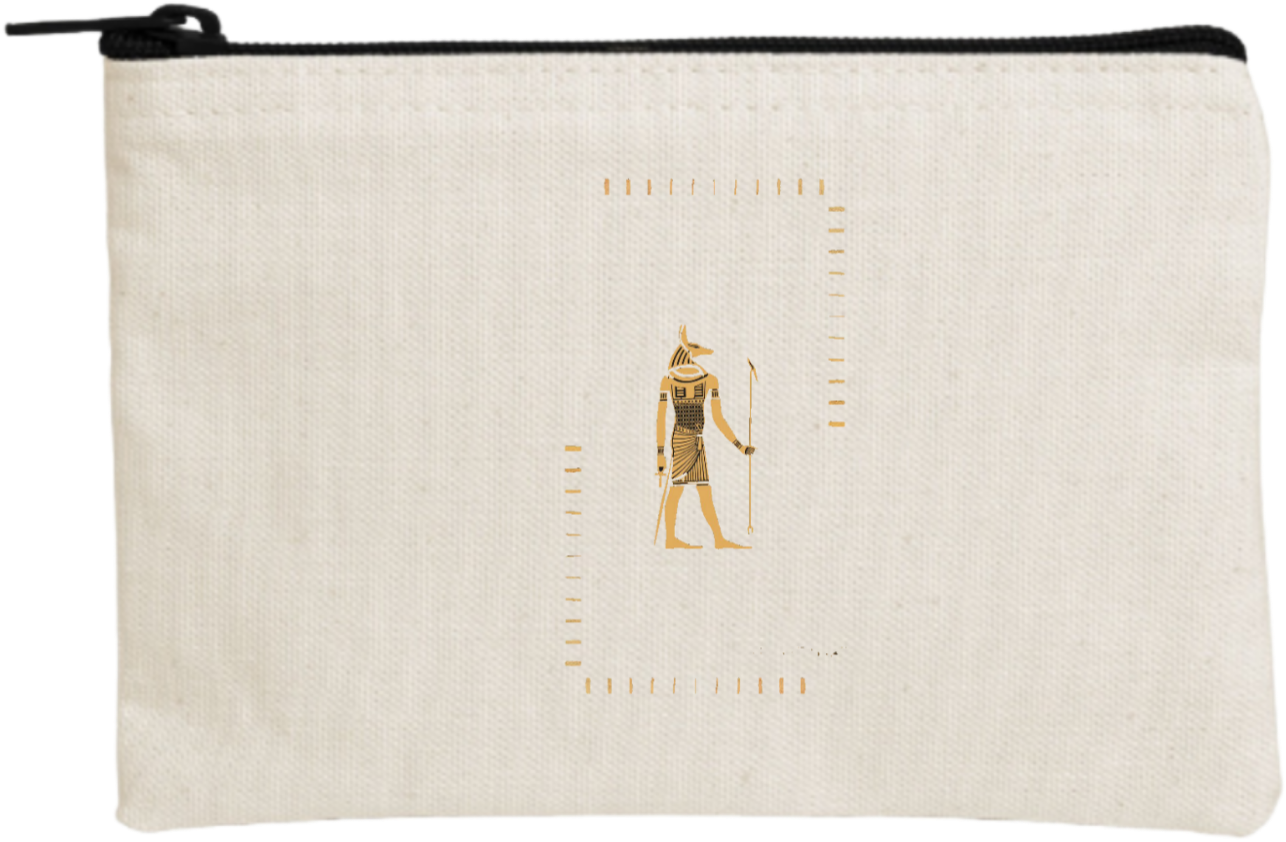 Egypt wallet pencil case Beige 3