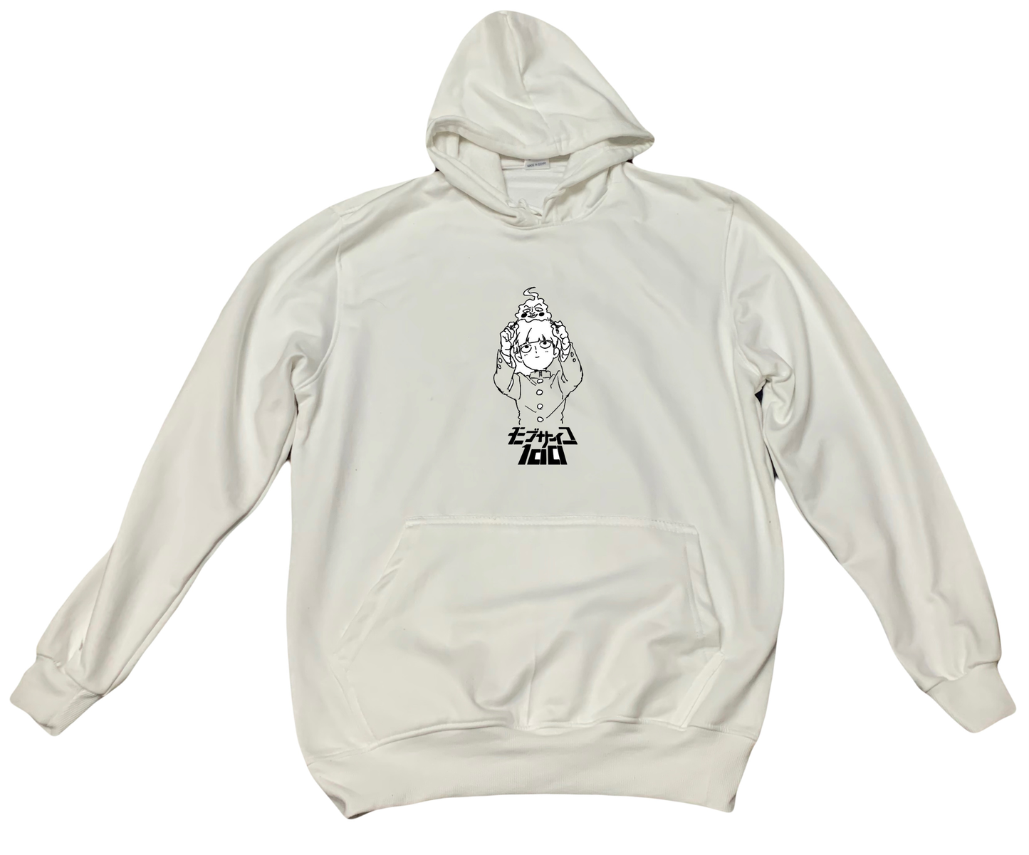Mob Psycho 100 One Size hoodie White 3
