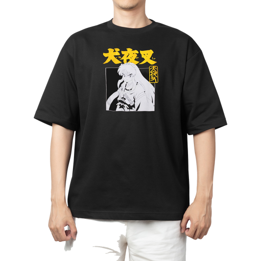 Inuyasha  t- shirt One Size Black 3