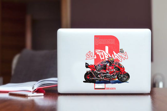 MOTOR CYCLE Laptop Sticker 3