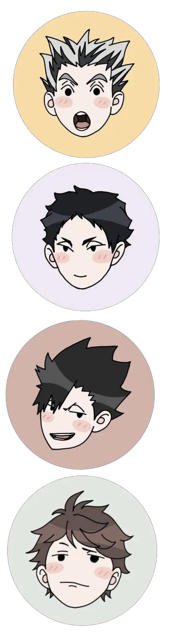 !!Haikyuu brooch 6