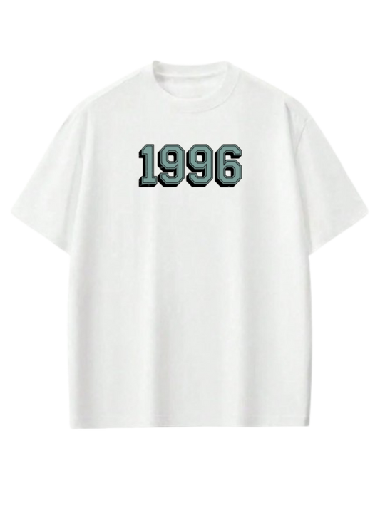 age t- shirt White 1996