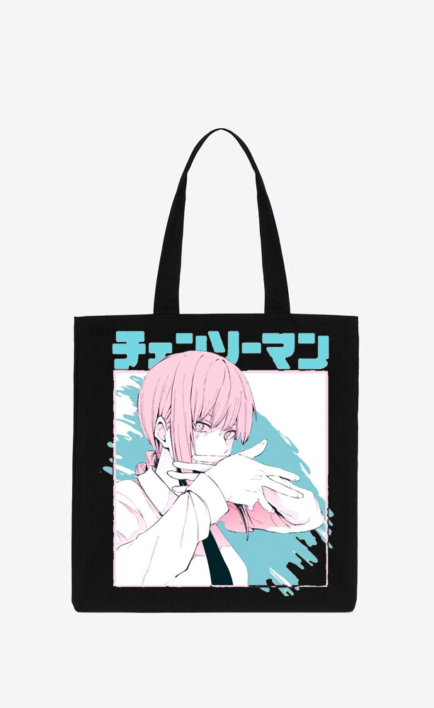 Chainsaw Man tote bag Black 3