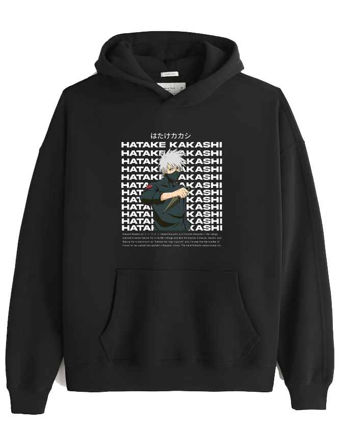 Naruto Shippuden One Size hoodie Black 3