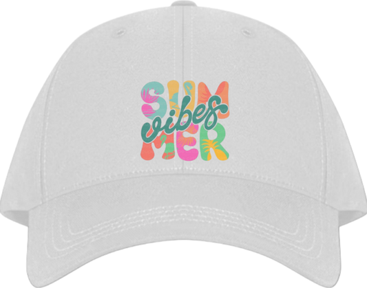 Summer Vibes Baseball cap White 3