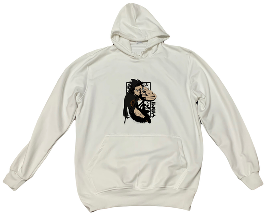 Black clover One Size hoodie White 3