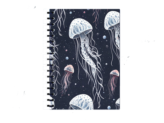Notebook Watercolor jellyfish 3