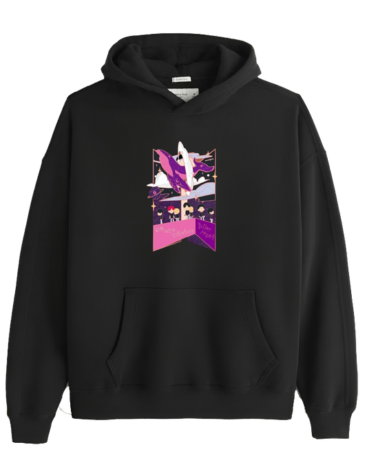 BTS One Size hoodie Black 3