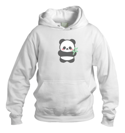 PANDA Oversize Hoodie White 3