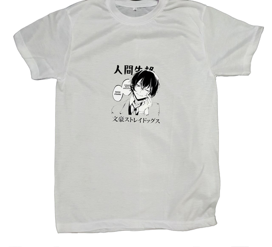 Bungo Stray Dogs t- shirt fat White 3