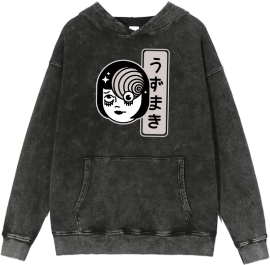 Tomie Kawakami Over Size hoodie Washed 3