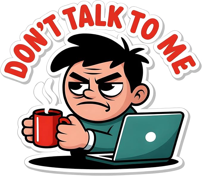 Sticker DON’T TALK TO ME 74