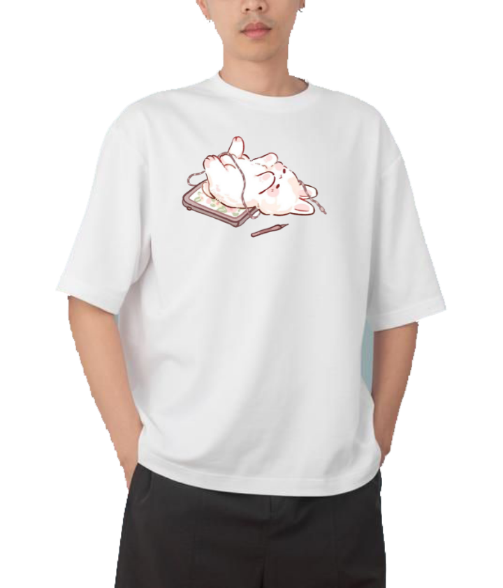 bunny One Size t- shirt White 3