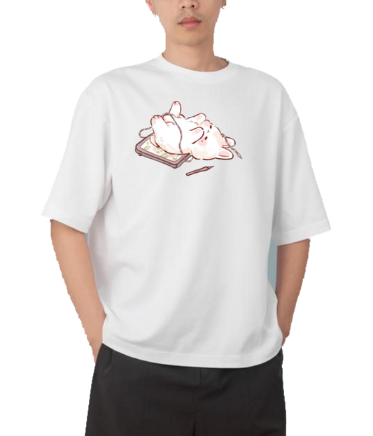 bunny One Size t- shirt White 3