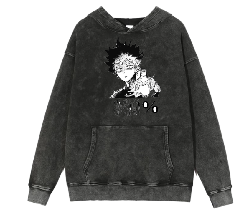 Mob Psycho 100 One Size hoodie Washed 3