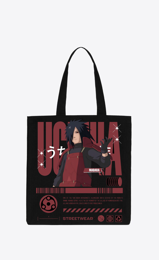 Naruto Shippuden tote bag Black 3