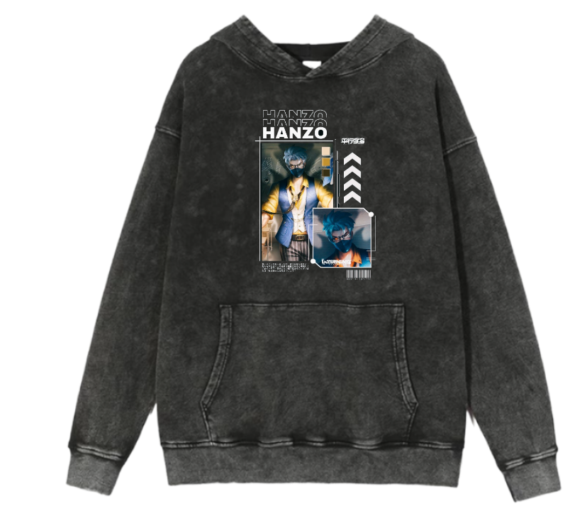 Mobile Legends Bang Bang One Size hoodie Washed 3