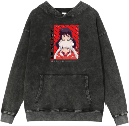 Inuyasha One Size hoodie Washed 3
