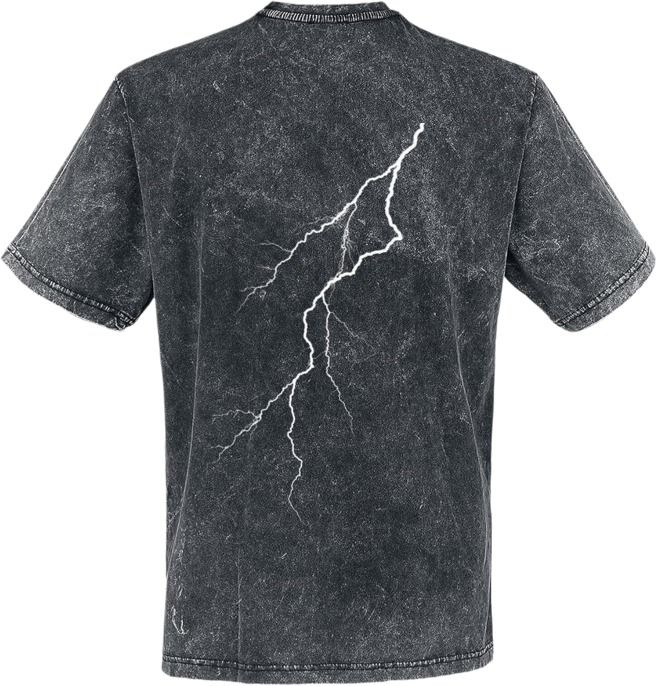 Goth t- shirt Washed Back 3