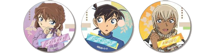 Detective Conan brooch 6