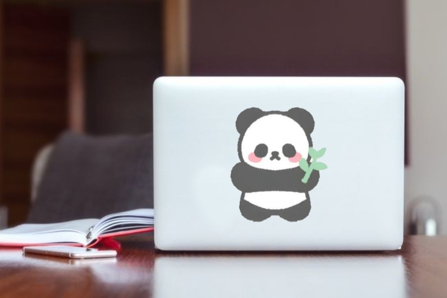 panda Laptop Sticker 3