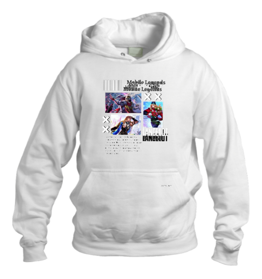 Mobile Legends Bang Bang One Size hoodie White 3
