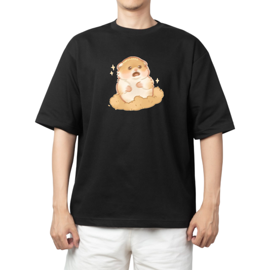 hamster One Size t- shirt Black 3