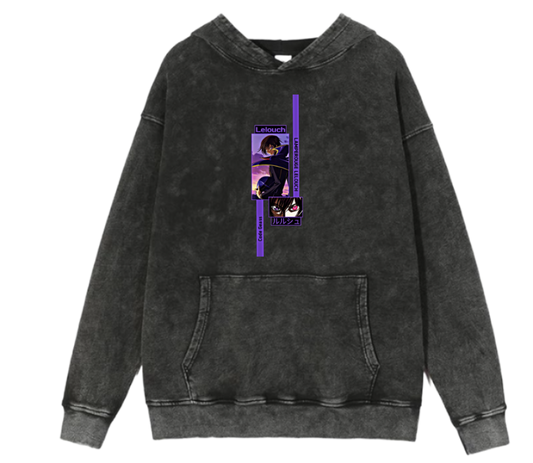 Code Geass One Size hoodie Washed 3