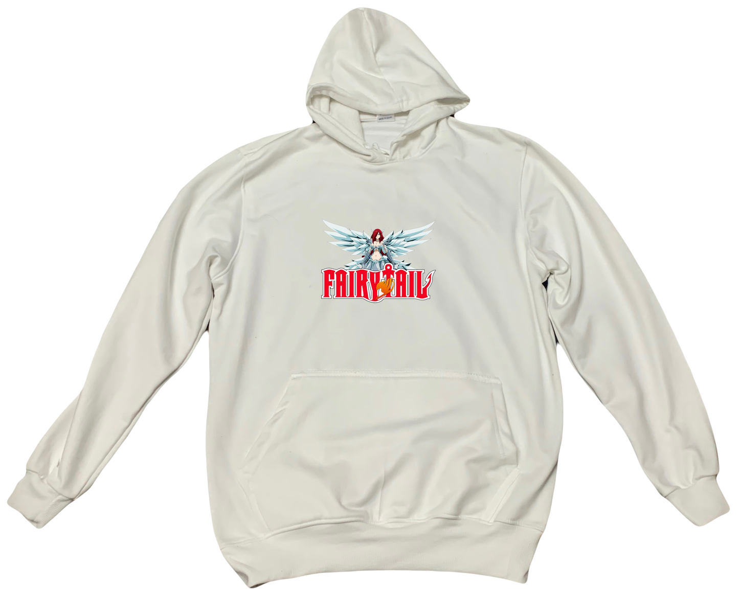 fairy tail One Size hoodie White 3