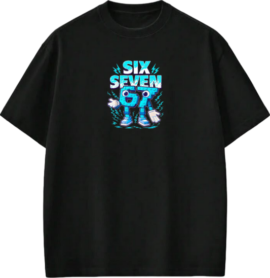67 designs One Size t- shirt Black 3