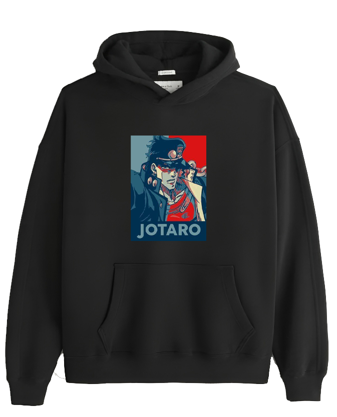 JoJo's Bizarre Adventure One Size hoodie Black 3