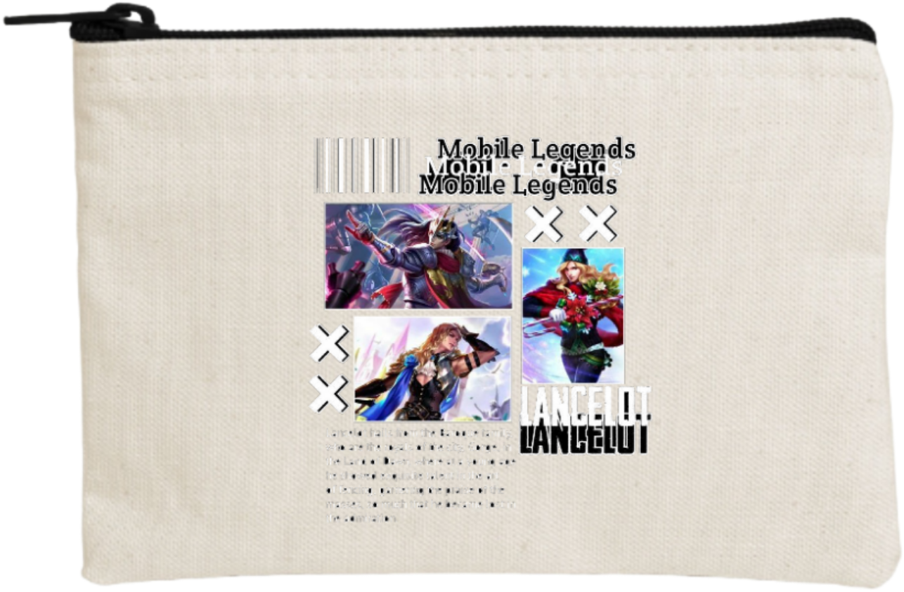 Mobile Legends Bang Bang wallet pencil case Beige 3