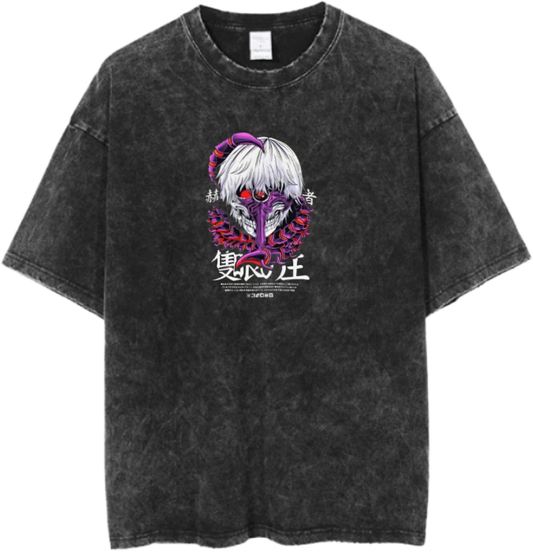 Tokyo ghoul t- shirt One Size Washed 3
