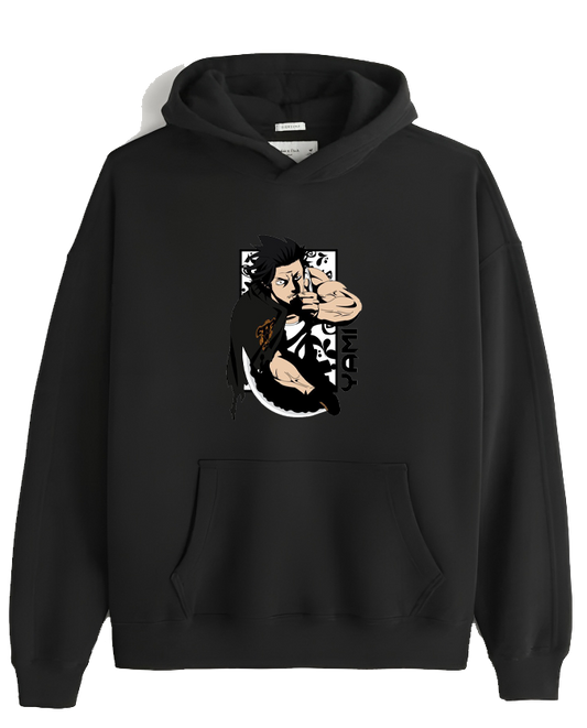 Black clover One Size hoodie Black 3