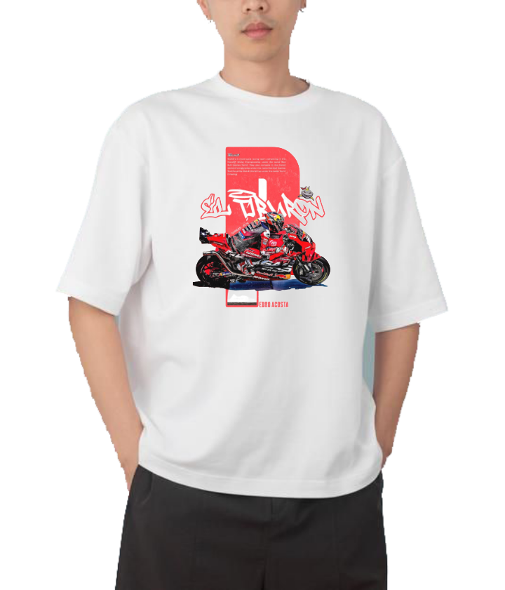 MOTOR CYCLE t- shirt One Size White 3