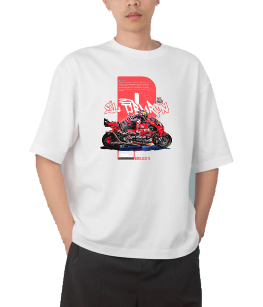 MOTOR CYCLE t- shirt One Size White 3