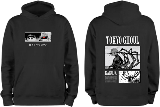 Tokyo Ghoul One Size hoodie Black Back 3